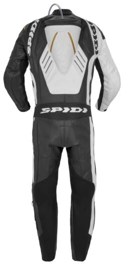 Spidi Track Wind Pro Race Suit -Motorcycle Accessories Store spidi track wind pro suit blk wht gold black gold 2