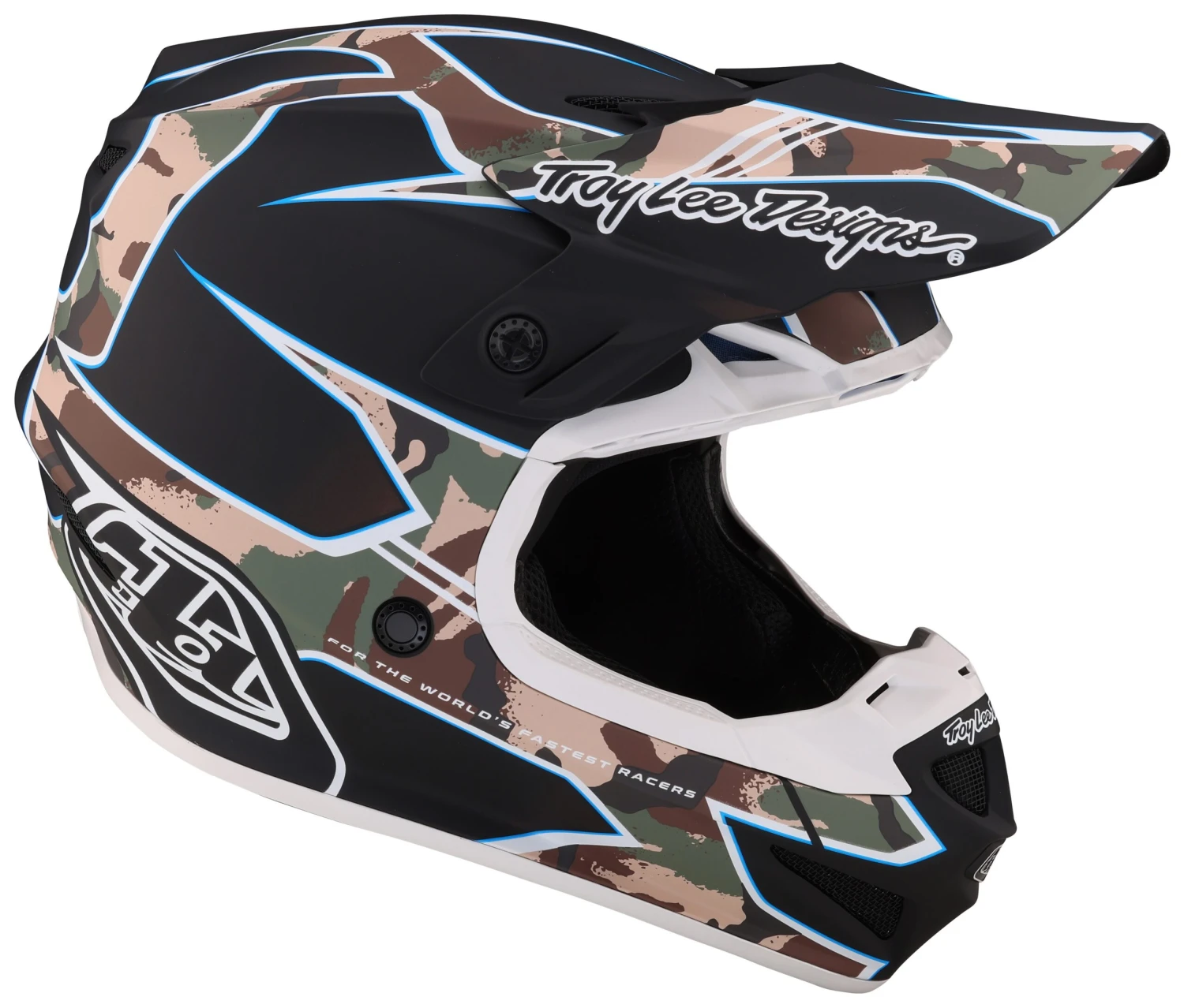 Troy Lee Designs Troy Lee SE4 Polyacrylite Matrix Helmet 7 Troy Lee Designs Troy Lee SE4 Polyacrylite Matrix Helmet - Image 7