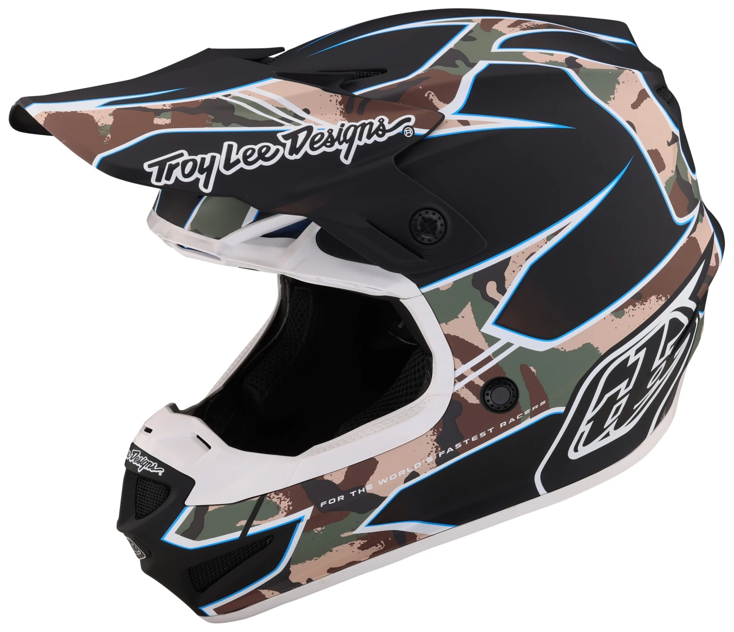 Troy Lee Designs Troy Lee SE4 Polyacrylite Matrix Helmet 5 Troy Lee Designs Troy Lee SE4 Polyacrylite Matrix Helmet - Image 5