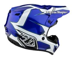 Troy Lee Designs Troy Lee SE4 Polyacrylite Matrix Helmet 10 Troy Lee Designs Troy Lee SE4 Polyacrylite Matrix Helmet -Motorcycle Accessories Store troy lee se4 polyacrylite matrix helmet blue 2