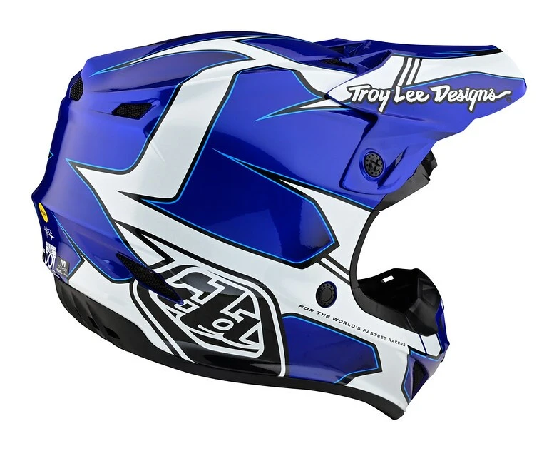 Troy Lee Designs Troy Lee SE4 Polyacrylite Matrix Helmet 3 Troy Lee Designs Troy Lee SE4 Polyacrylite Matrix Helmet - Image 3