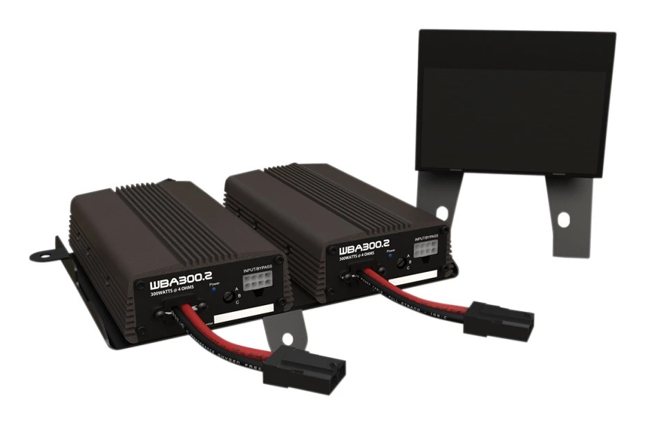 Wild Boar By Hogtunes 600 Watt Amplifier Kit For Harley Touring 2014-2023