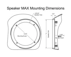 Wild Boar By Hogtunes Liquid Cooled Lower Adapters For Harley Ultra 2014-2022 -Motorcycle Accessories Store wild boar by hogtunes liquid cooled lower adapters for harley ultra20142019 2